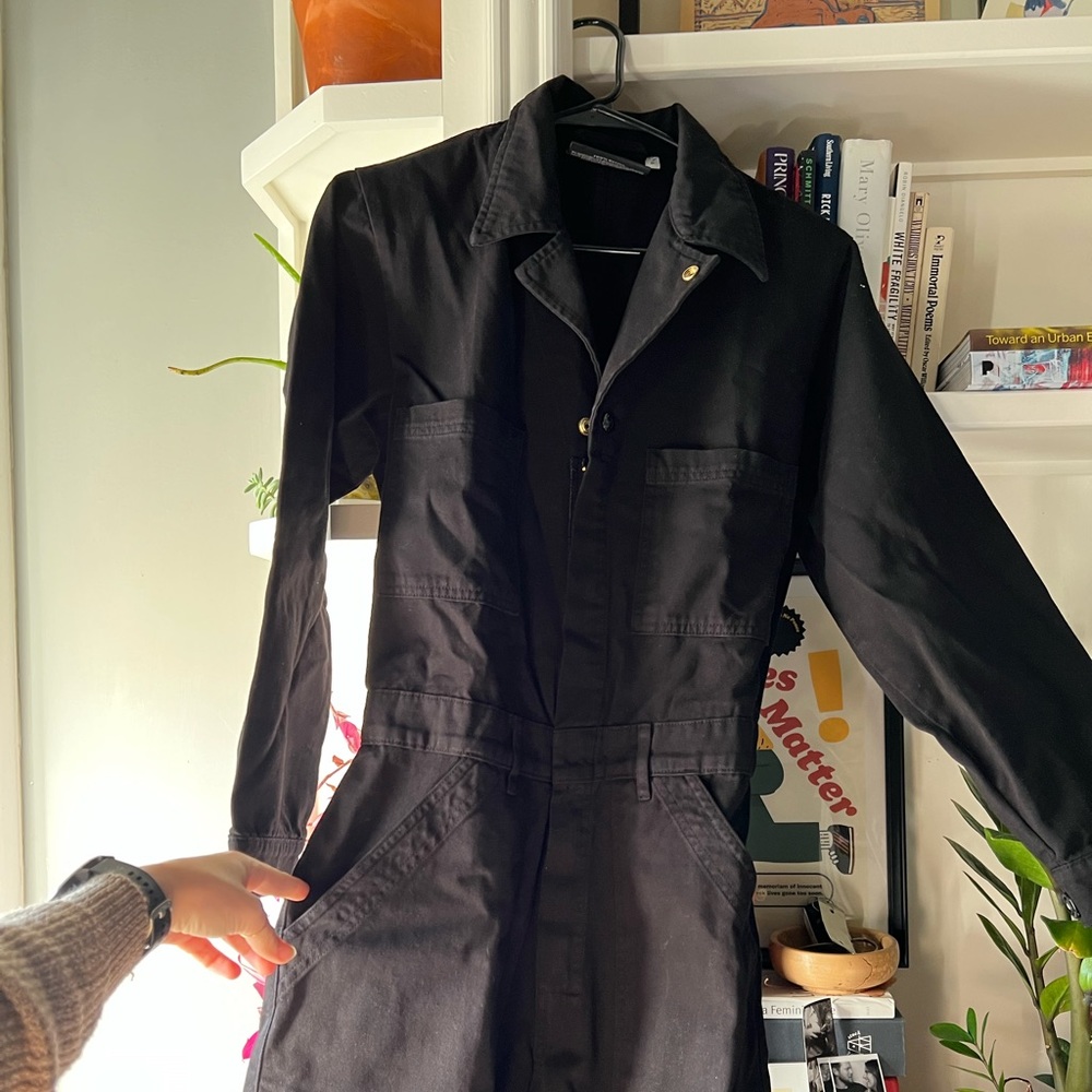 Size Small / Big Bud Press / Everyday Jumpsuit (long sleeved) in Black